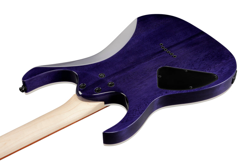 Ibanez RG421QMCBB RG Standard Electric Guitar (Cerulean Blue Burst)