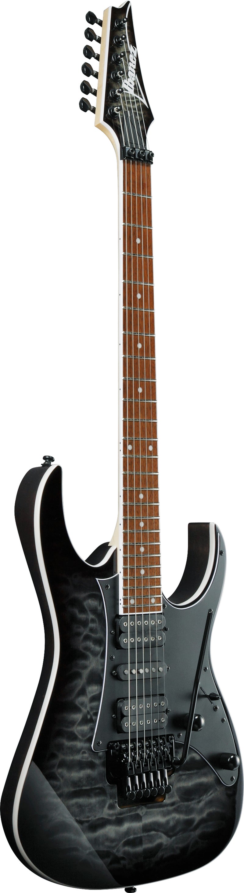 Ibanez RG450QMBTGB RG Standard Electric Guitar (Transparent Gray Burst)