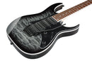 Ibanez RG450QMBTGB RG Standard Electric Guitar (Transparent Gray Burst)