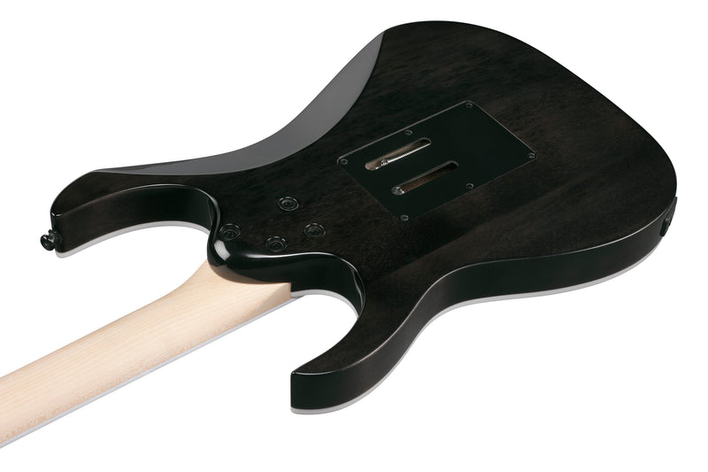 Ibanez RG450QMBTGB RG Standard Electric Guitar (Transparent Gray Burst)