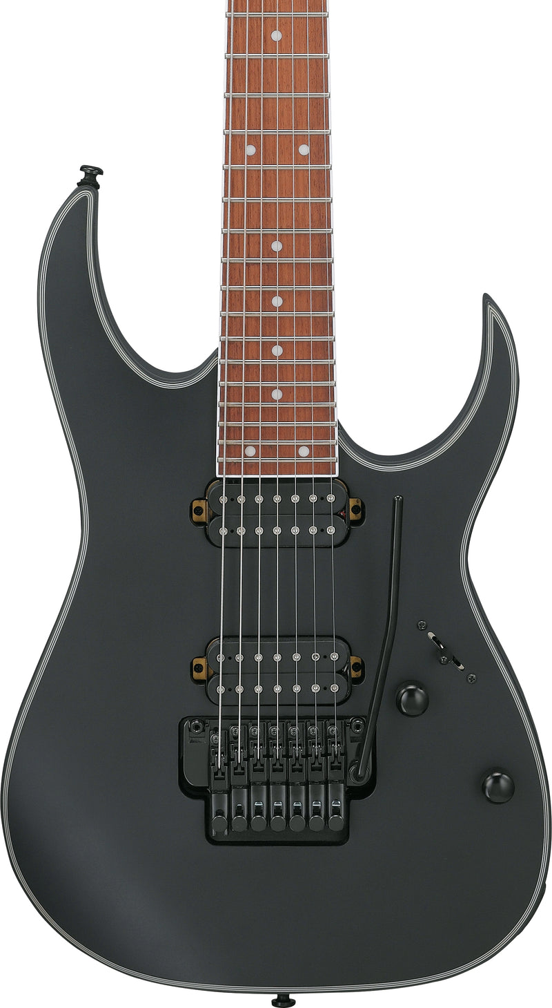 Ibanez RG7420EXBKF RG Standard 7 String Electric Guitar (Black Flat)