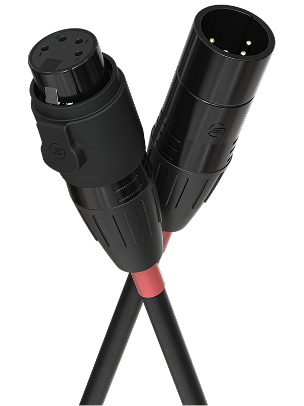 Chauvet Professional RIGLINK-XLR4-18IN 4-Pin XLR Cable - 18"