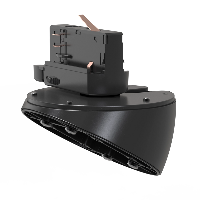 Audac RMA45A/B Light Track Adapter Mount For ATEO4 (Black)