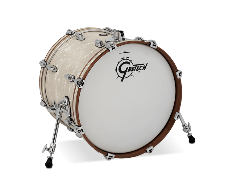 Gretsch Drums RN2-1418B-VP Renown Bass Drum (Vintage Pearl) - 14" x 18"