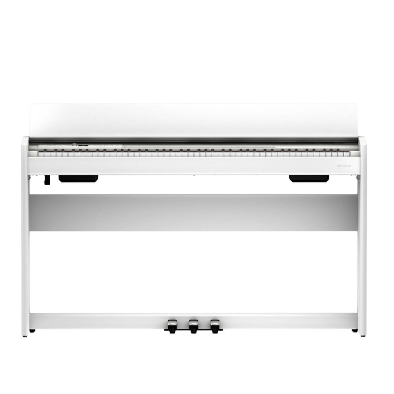 Roland F701 Digital Piano w/ Stand and Bench - White