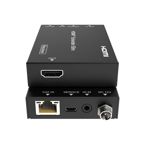 DVDO RS-4 4K HDMI And USB-C 50m Wall Plate Extender Kit Over Ethernet