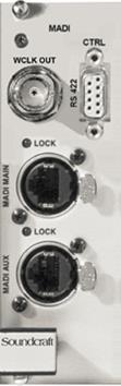 Soundcraft RS2409SP Carte Madi