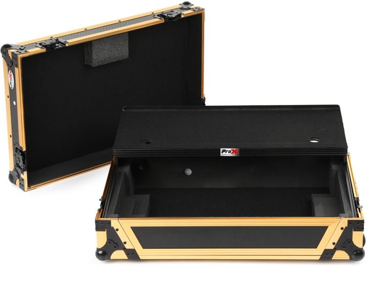 ProX XS-RANEONE WLT FGLD ATA Flight Style Road Case pour contrôleur DJ RANE ONE (édition limitée or)