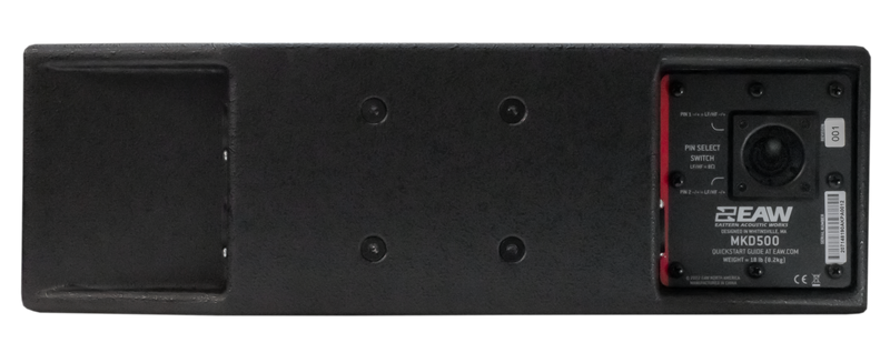 EAW MKD526 2-Way Full-Range Dual-Woofer Loudspeaker (Black) - Dual 5"