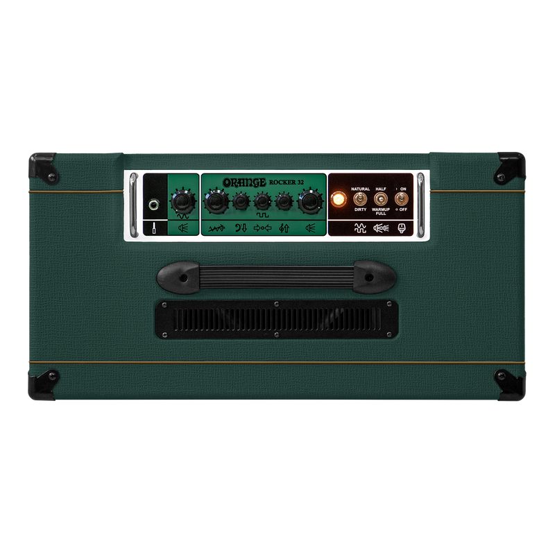 Orange ROCKER 32 Limited Edition 30W All Valve Twin Channel Stereo Guitar Combo Amp (British Racing Green)
