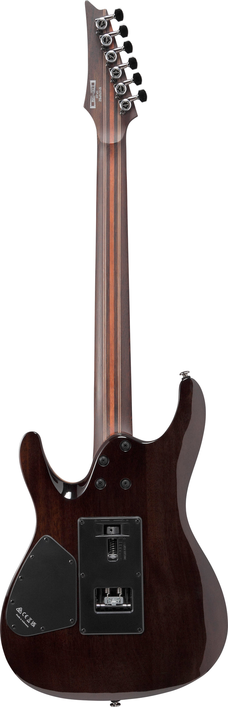 Ibanez S1070PBZCKB Premium Electric Guitar (Charcoal Black Burst)