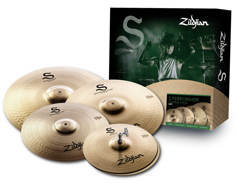 Zildjian S391 S Performer Cymbal Pack - 10", 14", 16", 18" & 20"