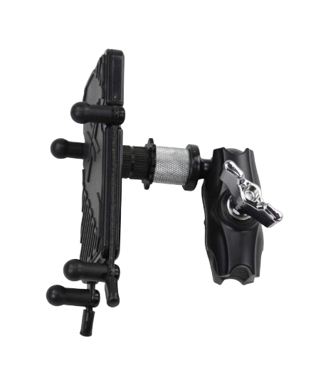 Gibraltar SC-DACMPH Dual Adjust Metal Smartphone Holder With Clamp
