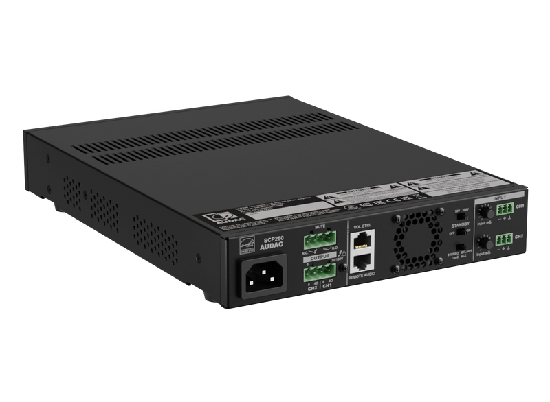 Audac SCP250 Compact Dual-Channel Power Amplifier