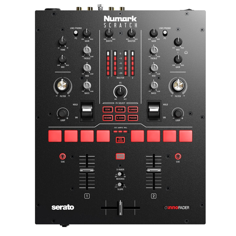 Numark SCRATCH 2-Channel Scratch Mixer For Serato DJ Pro