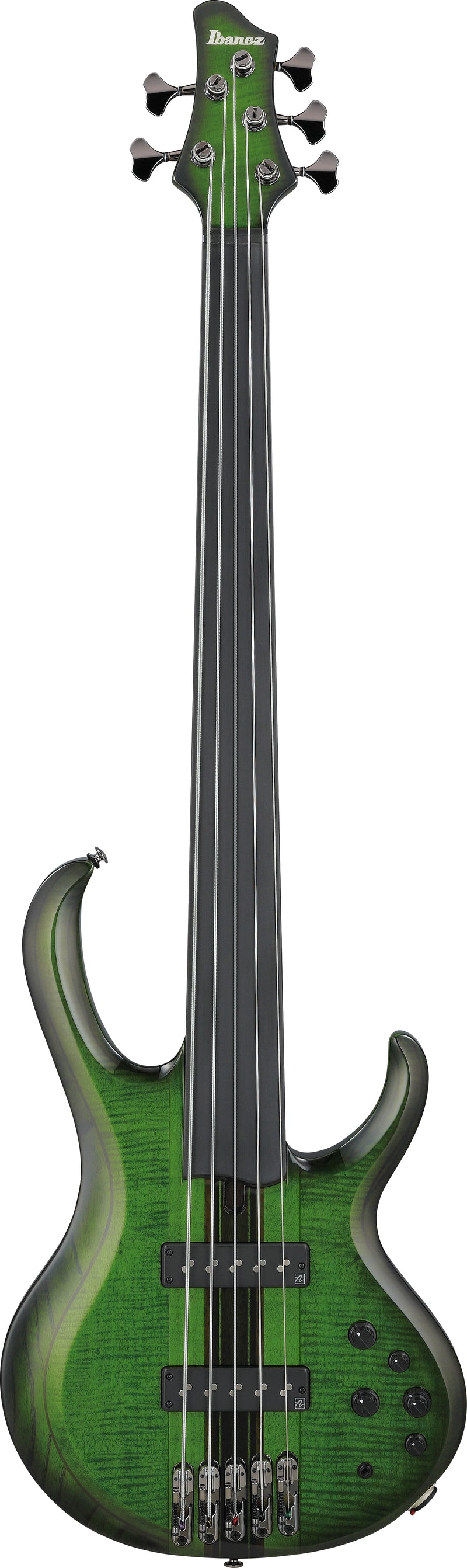 Ibanez SDGB1DMT Steve Di Giorgio Signature 5-String Fretless Electric Bass (Dark Moss Burst)
