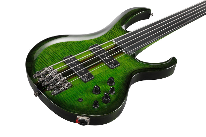 Ibanez SDGB1DMT Steve Di Giorgio Signature 5-String Fretless Electric Bass (Dark Moss Burst)
