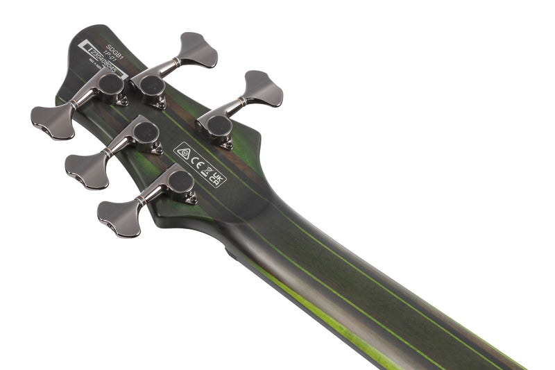 Ibanez SDGB1DMT Steve Di Giorgio Signature 5-String Fretless Electric Bass (Dark Moss Burst)