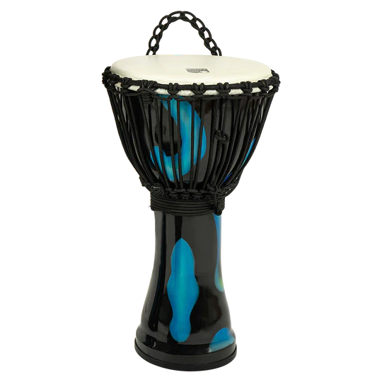 Toca SFMDJ-10BL Djembe - 10" (Blue Magma Freestyle)