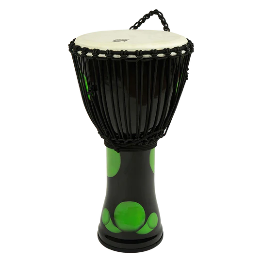 Toca SFMDJ-12GR Djembe - 12" (Green Magma Freestyle)
