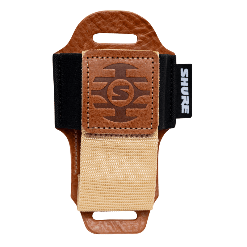 Gator SH-BODYPACK-PTN-L  Wireless Bodypack Transmitter Pouch (Tan)