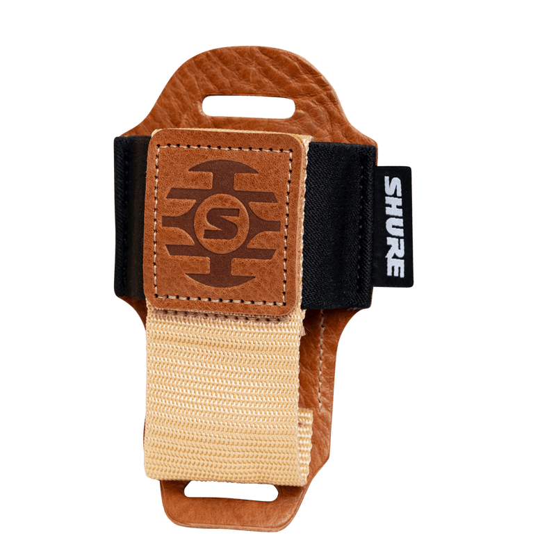 Gator SH-BODYPACK-PTN-L  Wireless Bodypack Transmitter Pouch (Tan)