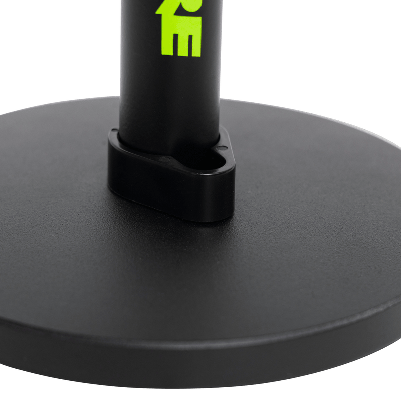 Gator SH-DESKTOP1 Round Base Desktop Mic Stand - 6"