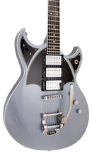 Reverend REEVES GABRELS SPACEHAWK SUPREME Electric Guitar (Metallic Silver Freeze)