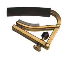 Shubb C4B Original Series Capo For 7.25 Radius Neck (Unplated Brass)