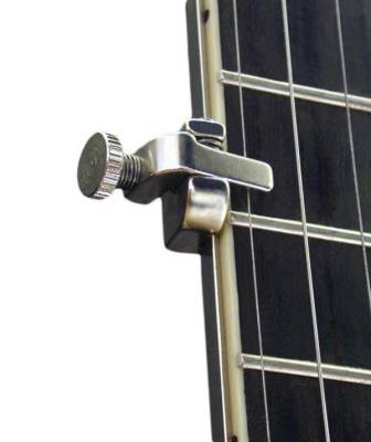 Shubb FSB-LB Fifth String Banjo Capo (Unplated Brass) - Long Version
