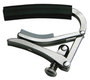 Shubb S4 Deluxe Series Capo For 7.25" Radius Neck (Stainless Steel)