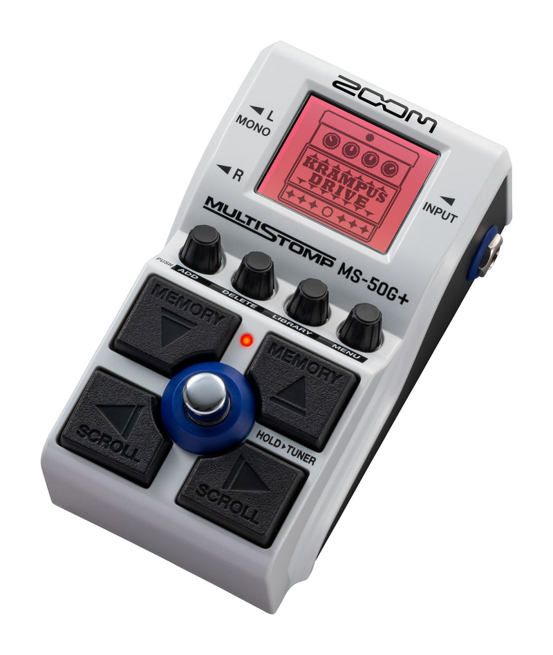 Zoom MS-50G+ MultiStomp Pedal For Guitar