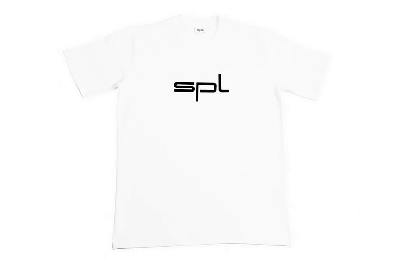 SPL WT2521L T-Shirt (White with Black Logo) - L