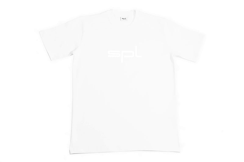 SPL WT25224XL T-Shirt (White with White Logo) - 4XL