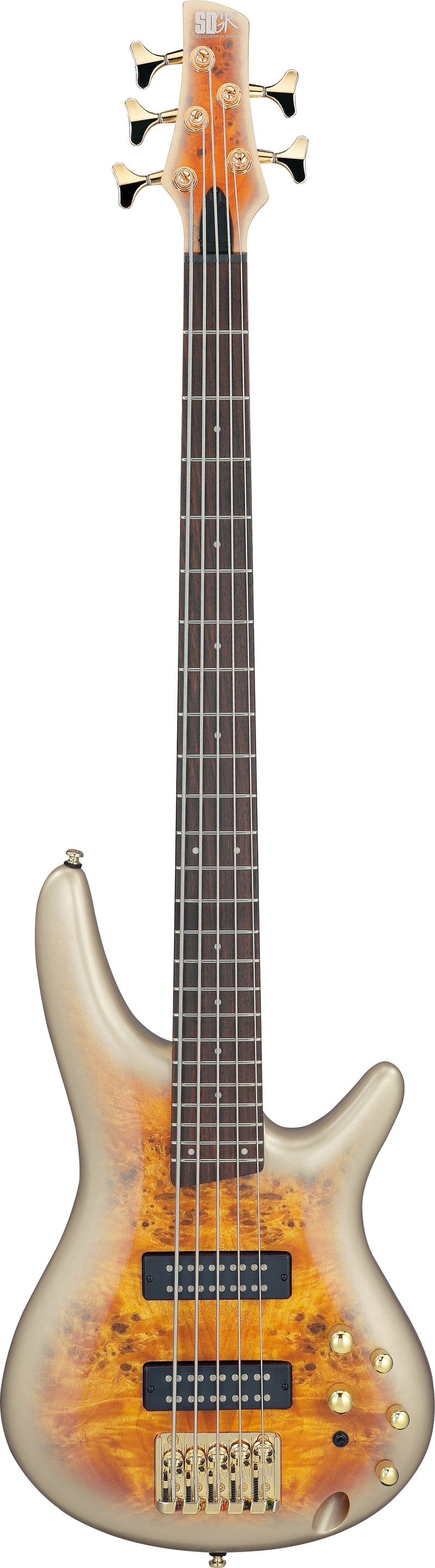 Ibanez SR405EPBDXMGU SR Standard 5 Strings Electric Bass (Mars Gold Metallic Burst)