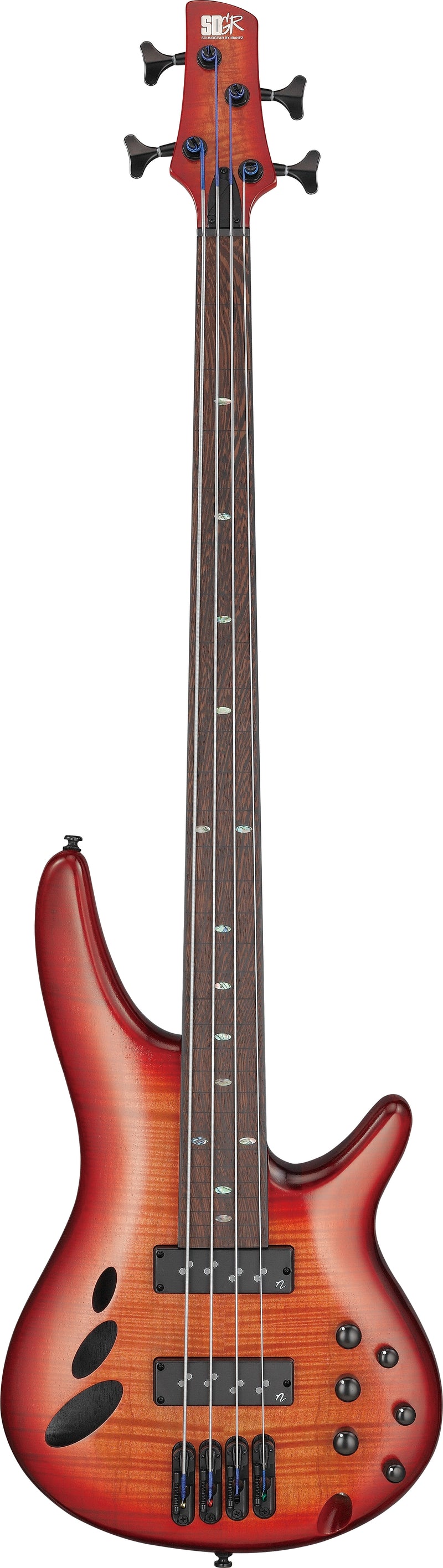 Ibanez SRD900FBTL SR Bass Workshop Fretless Electric Bass (Brown Topaz Burst Low Gloss)