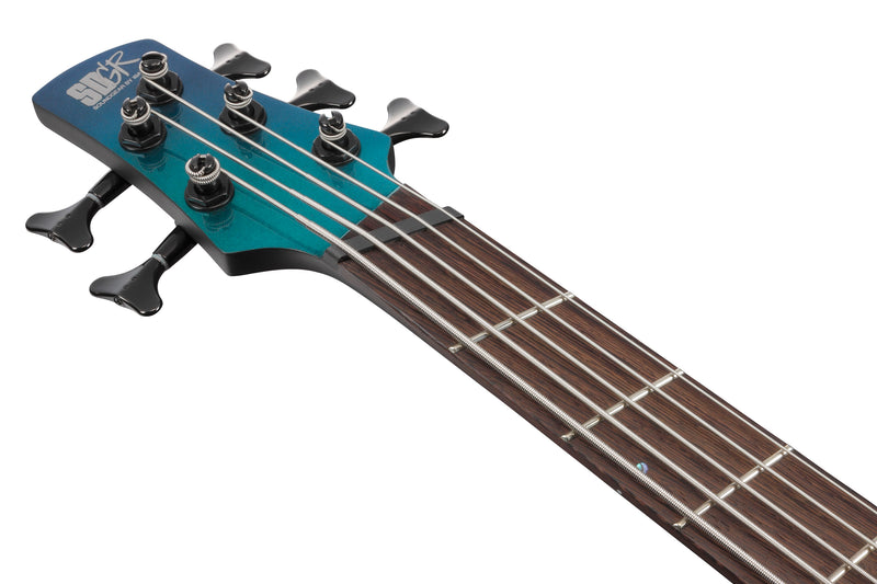 Ibanez SRMS725BCM SR Bass Workshop 5 String Multiscale Electric Bass (Blue Chameleon)