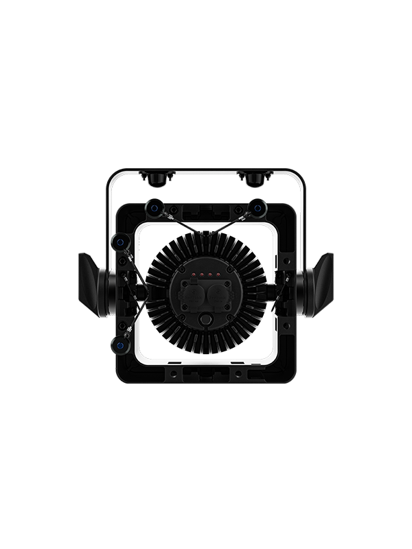 Chauvet Professional STRIKE-ARRAY1-HEADS 4 Frame Mounted Heads With Yokes And Cables