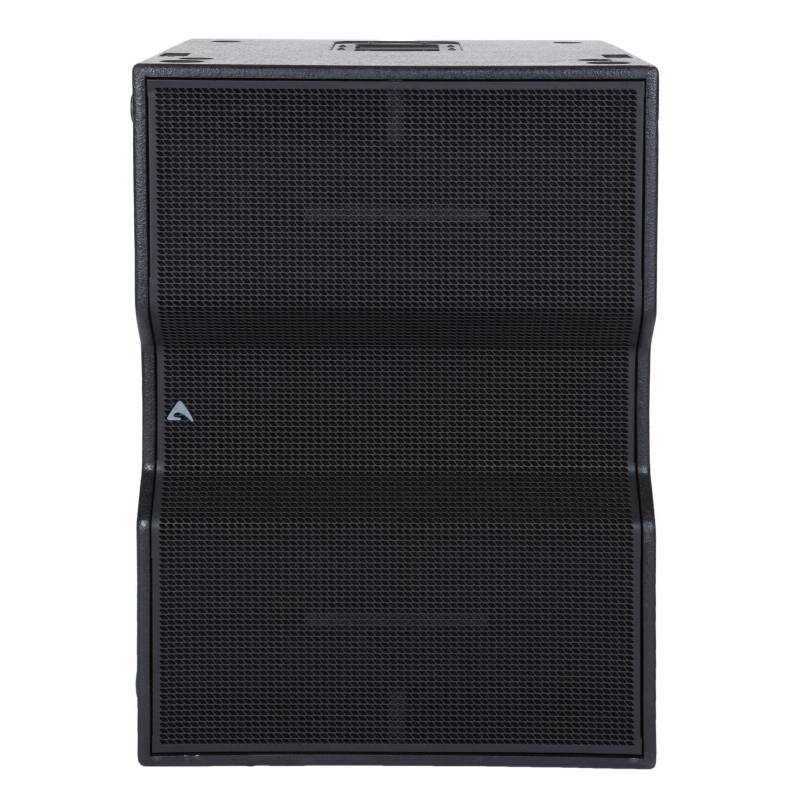 Axiom SW215A Système de caisson de basses à traitement CORE alimenté par passe-bande et collecteur à très haut rendement - 2 x 15"