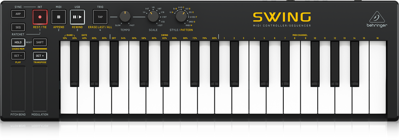 Behringer SWING 32-Key USB MIDI Controller Keyboard