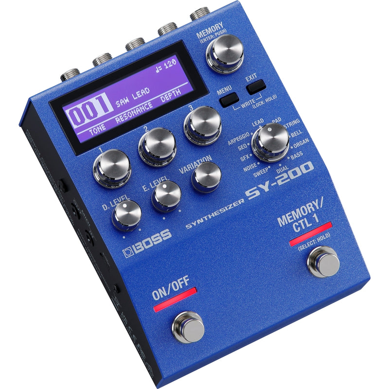 Boss SY-200 Synthesizer Pedal (DEMO)