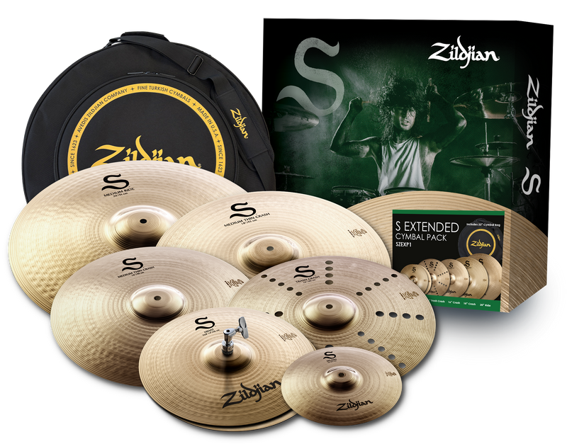 Zildjian SZEXP1 S Extended Cymbal Pack - 14", 16", 18", 20"