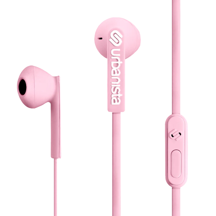 Urbanista SAN FRANCISCO USB-C Ear-Pod Wired Headphone (Pink Blossom)