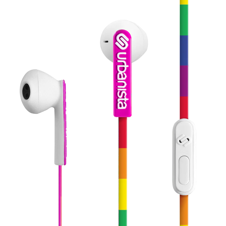 Urbanista SAN FRANCISCO USB-C Ear-Pod Wired Headphone (Lucky Rainbow)