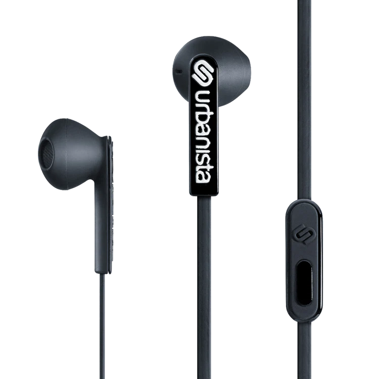 Urbanista SAN FRANCISCO USB-C Ear-Pod Wired Headphone (Midnight Black)