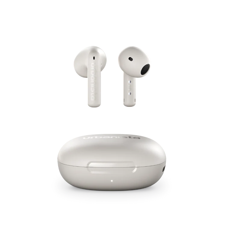 Urbanista SANTA MONICA Adaptive Noise Cancelling Earbuds (Cloud White)