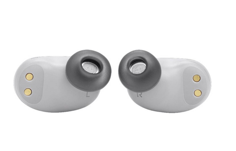 Écouteurs intra-auriculaires sans fil à réduction de bruit JBL Live Free 2 TWS (argent)