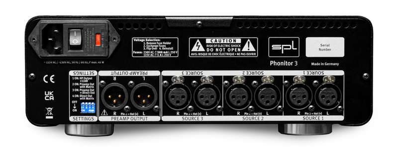Amplificateur de puissance SPL PHONITOR 3 - 120 V