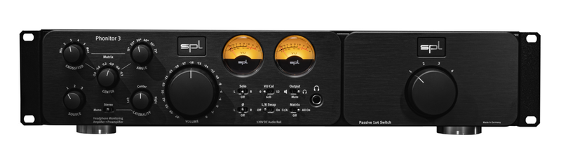 Amplificateur de puissance SPL PHONITOR 3 avec rack d'extension - 120 V