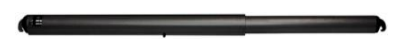 PD Pipe & Drape PD-HS8-14 Telescopic Horizontal Crossbar (Black) - 8' to 14'